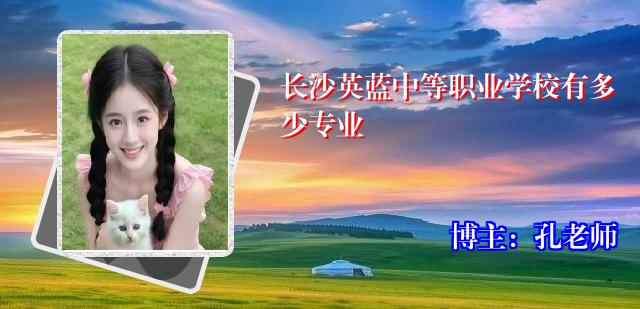 长沙英蓝中等职业学校有多少专业