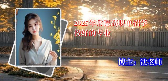 2025年常德高职单招学校好的专业