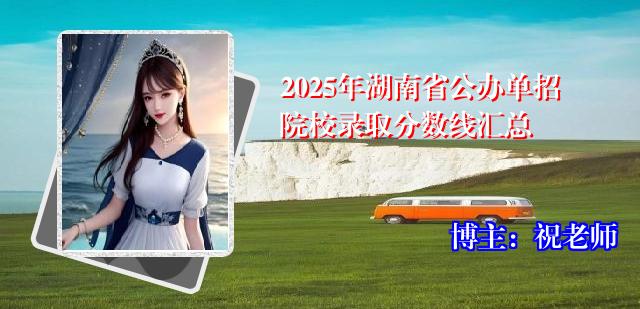 2025年湖南省公办单招院校录取分数线汇总