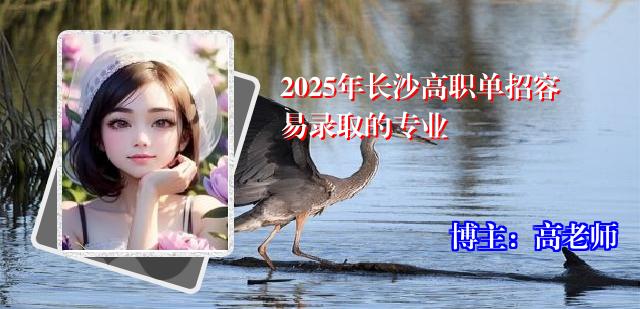2025年长沙高职单招容易录取的专业