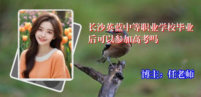 长沙英蓝中等职业学校毕业后可以参加高考吗