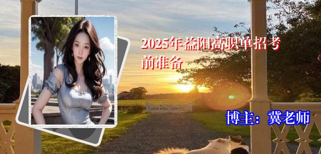 2025年益阳高职单招考前准备