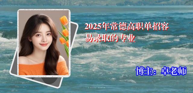 2025年常德高职单招容易录取的专业