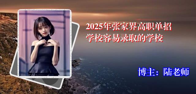 2025年张家界高职单招学校容易录取的学校