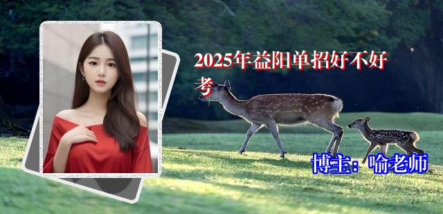 2025年益阳单招好不好考
