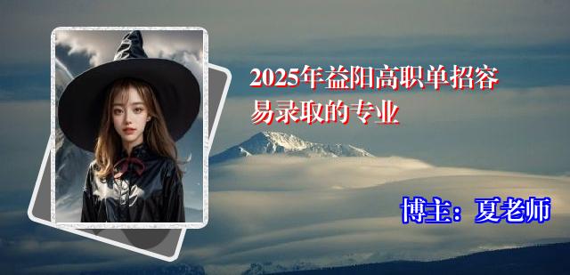 2025年益阳高职单招容易录取的专业