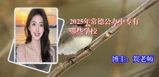 2025年常德公办中专有哪些学校
