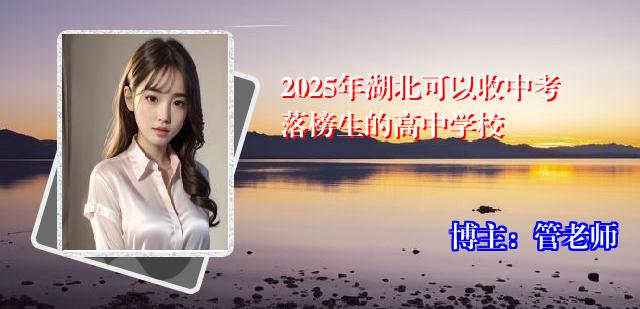 2025年湖北可以收中考落榜生的高中学校