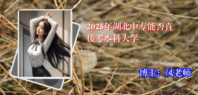 2025年湖北中专能否直接考本科大学
