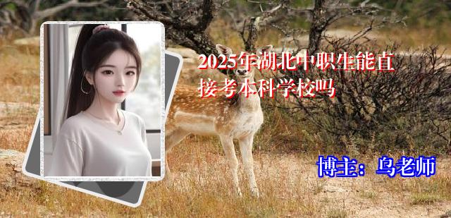 2025年湖北中职生能直接考本科学校吗