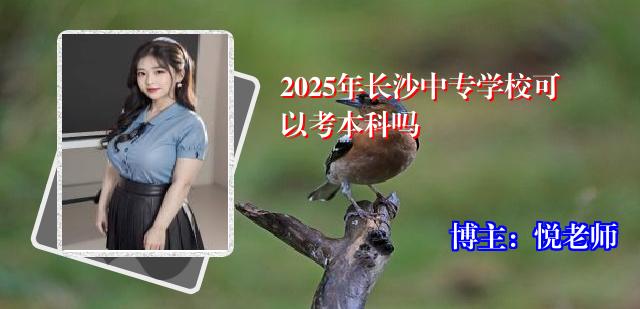 2025年长沙中专学校可以考本科吗