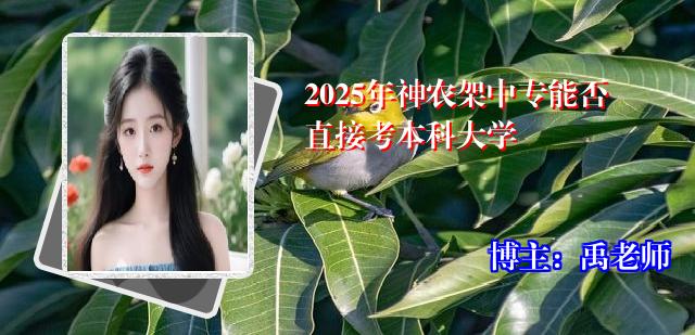 2025年神农架中专能否直接考本科大学