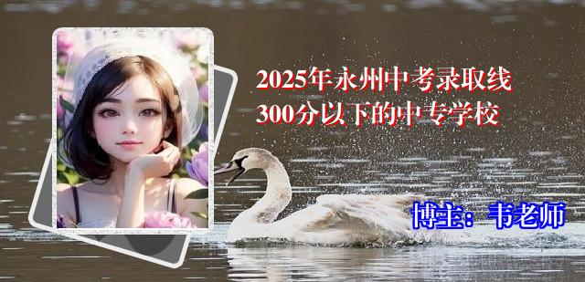 2025年永州中考录取线300分以下的中专学校