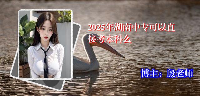 2025年湖南中专可以直接考本科么