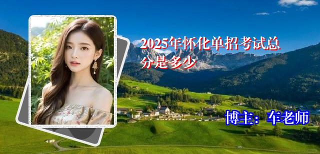2025年怀化单招考试总分是多少
