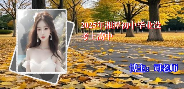 2025年湘潭初中毕业没考上高中