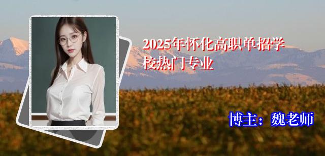 2025年怀化高职单招学校热门专业