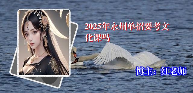 2025年永州单招要考文化课吗