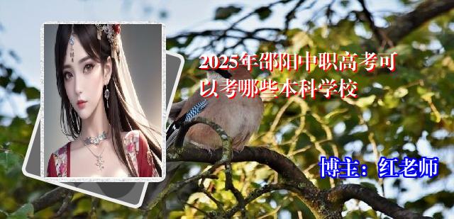 2025年邵阳中职高考可以考哪些本科学校