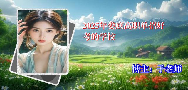 2025年娄底高职单招好考的学校
