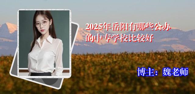 2025年岳阳有哪些公办的中专学校比较好