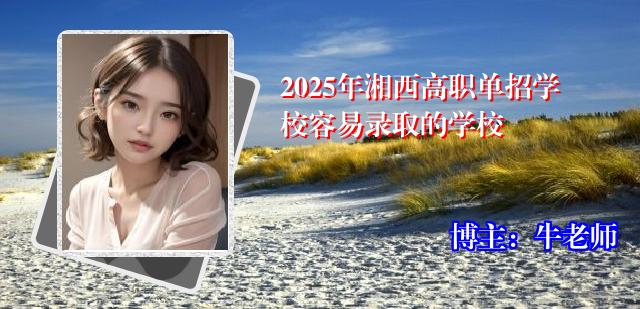 2025年湘西高职单招学校容易录取的学校