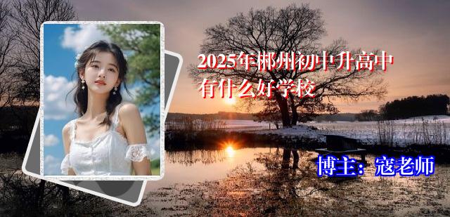 2025年郴州初中升高中有什么好学校