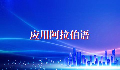 应用阿拉伯语