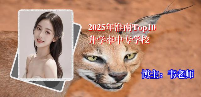 2025年淮南Top10升学率中专学校