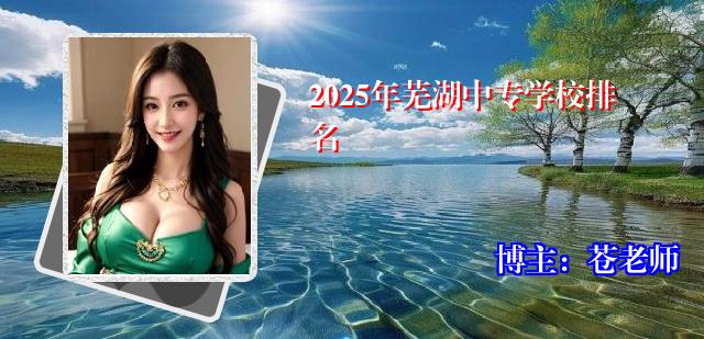 2025年芜湖中专学校排名