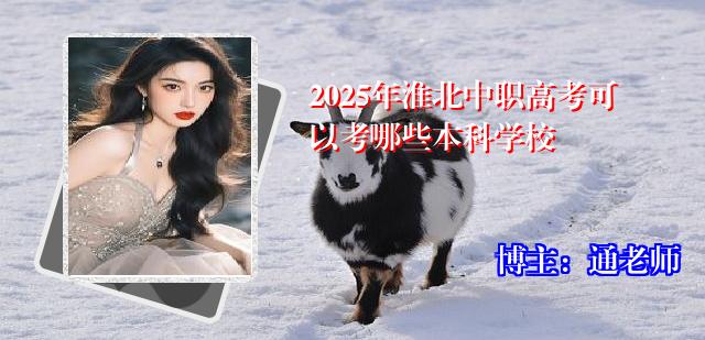 2025年淮北中职高考可以考哪些本科学校