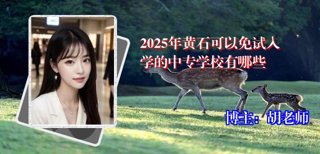 2025年黄石可以免试入学的中专学校有哪些
