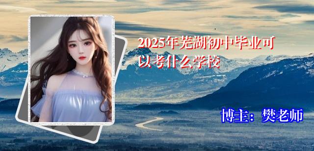 2025年芜湖初中毕业可以考什么学校