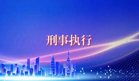 刑事执行