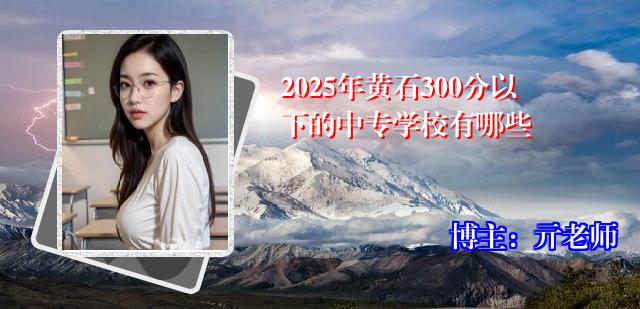 2025年黄石300分以下的中专学校有哪些