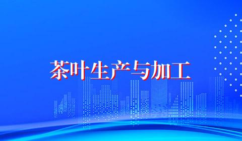 茶叶生产与加工