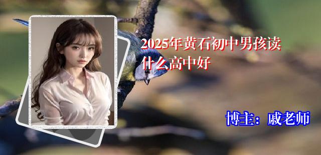 2025年黄石初中男孩读什么高中好