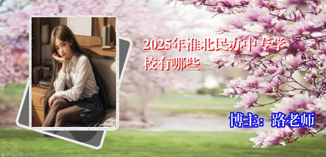 2025年淮北民办中专学校有哪些