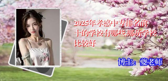 2025年孝感中专排名前十的学校有哪些,哪所学校比较好