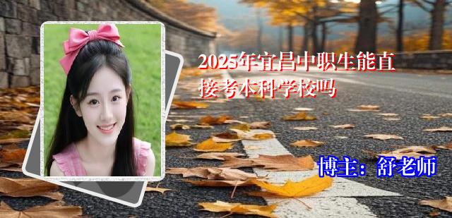 2025年宜昌中职生能直接考本科学校吗