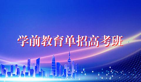 学前教育单招高考班