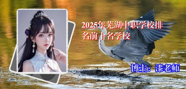 2025年芜湖中职学校排名前十名学校