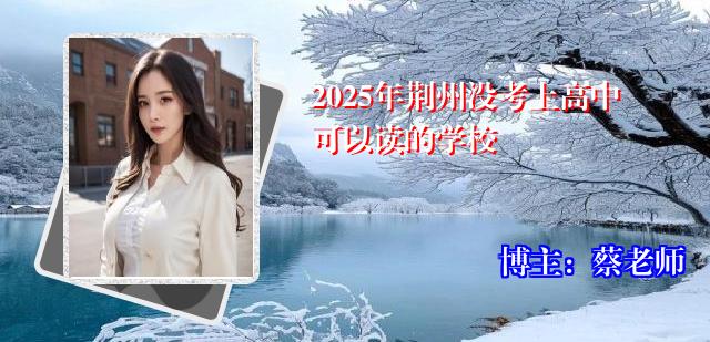 2025年荆州没考上高中可以读的学校