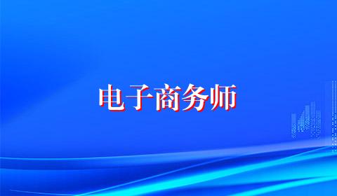 电子商务师