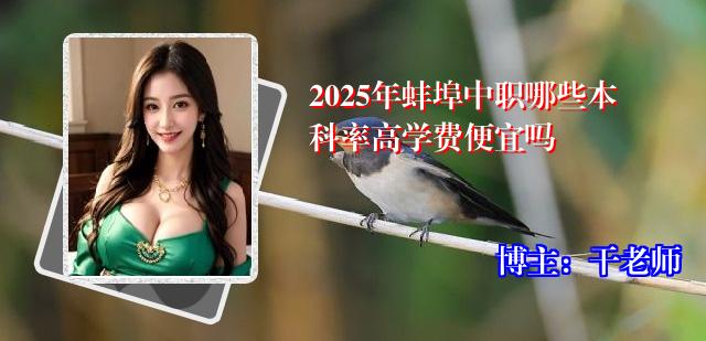 2025年蚌埠中职哪些本科率高学费便宜吗