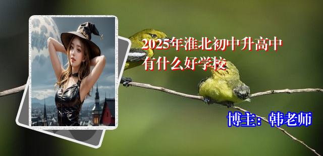 2025年淮北初中升高中有什么好学校
