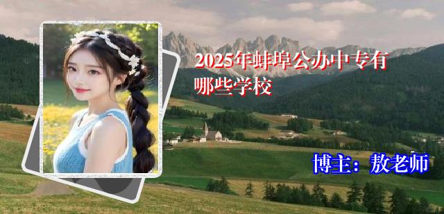 2025年蚌埠公办中专有哪些学校