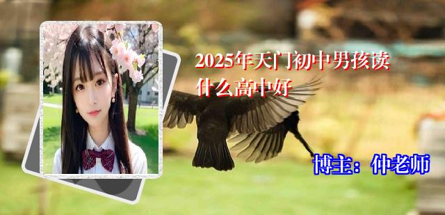 2025年天门初中男孩读什么高中好