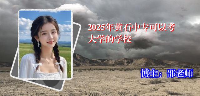 2025年黄石中专可以考大学的学校