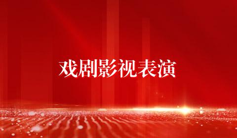 戏剧影视表演
